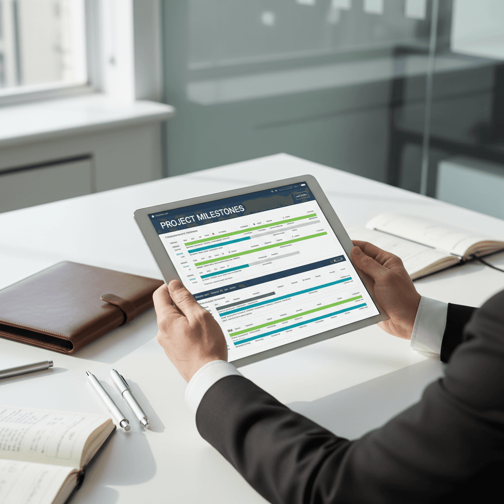 Project timeline management
